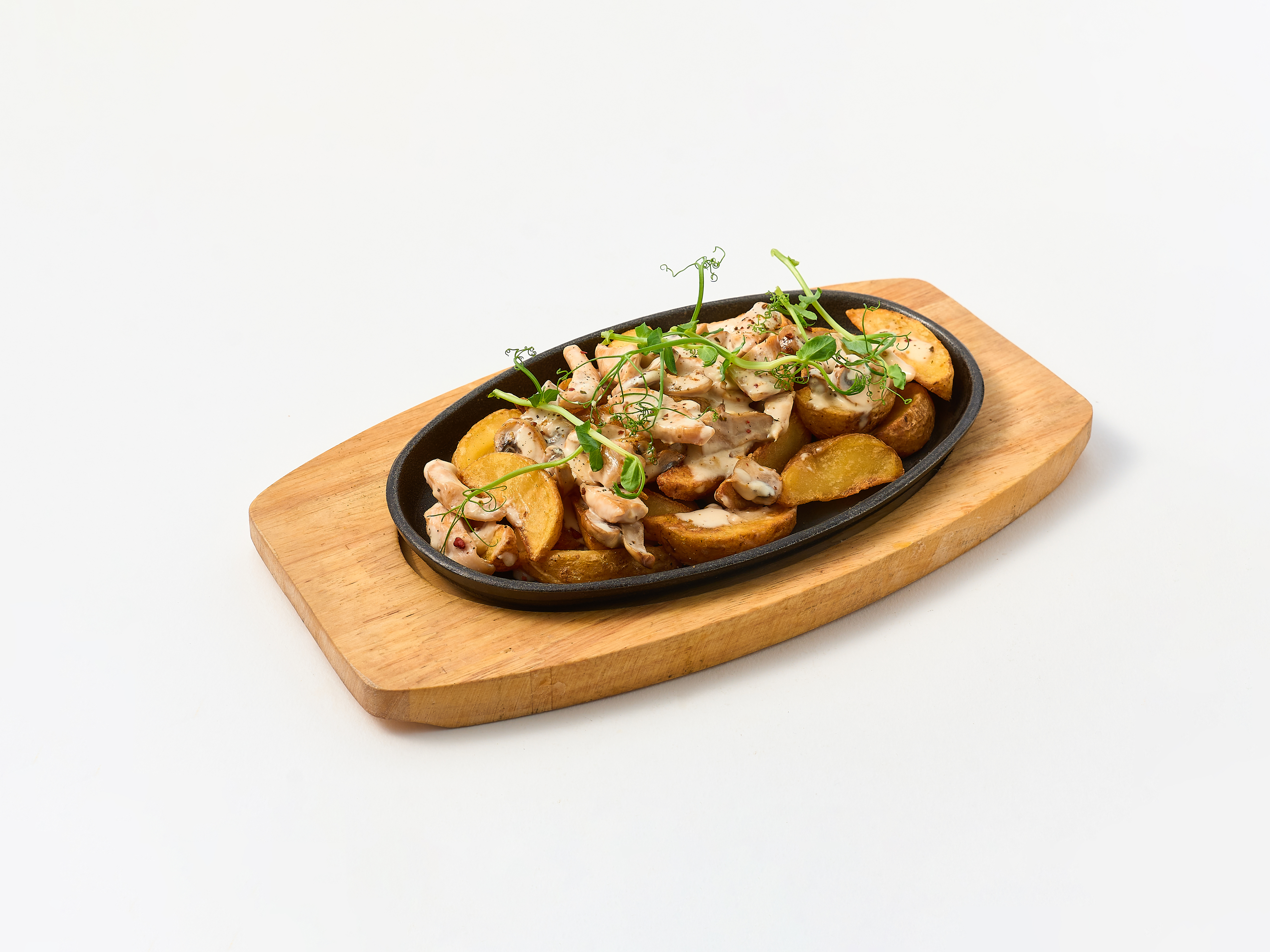 <span style="font-weight: 400;">К<span style="text-transform: lowercase;">АРТОФЕЛЬ ПО-ДЕРЕВЕНСКИ С КУРИЦЕЙ И ГРИБАМИ</span></span><br>